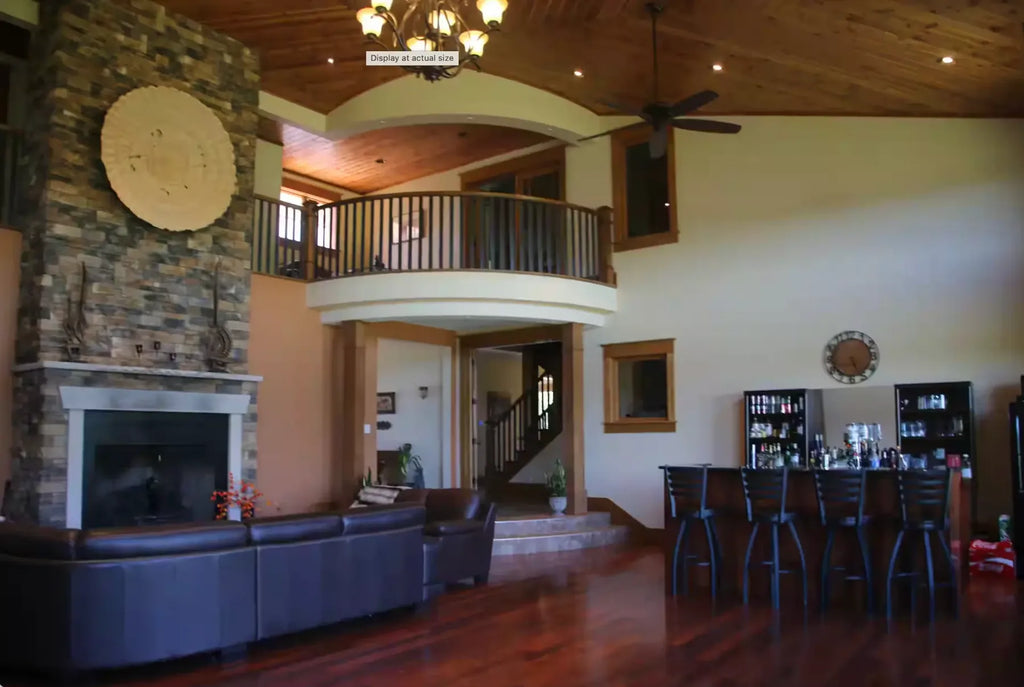 Interior of the countryside house